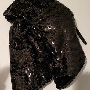Thigh High Sequin Boots